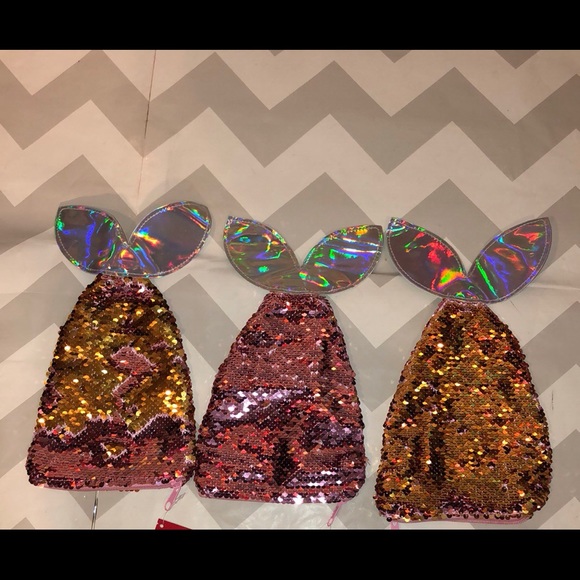 Children’s Mermaid Pouches (Color Change Sequin) - Picture 1 of 8